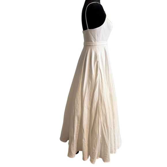 Mac Duggal Neck Sleeveless Modest Prom A-Line Dress Size 2 - Picture 9 of 15